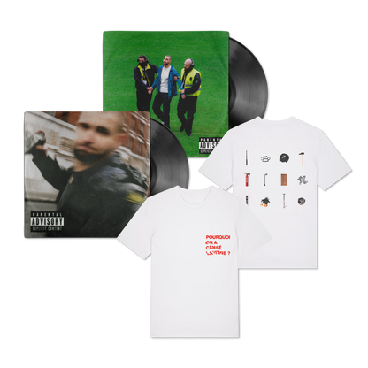 Bundle Collector : 2 Vinyles + T-shirt + Invitation à la Release Party